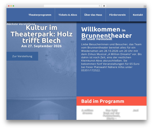 Easy language WordPress plugin - brunnentheater.de
