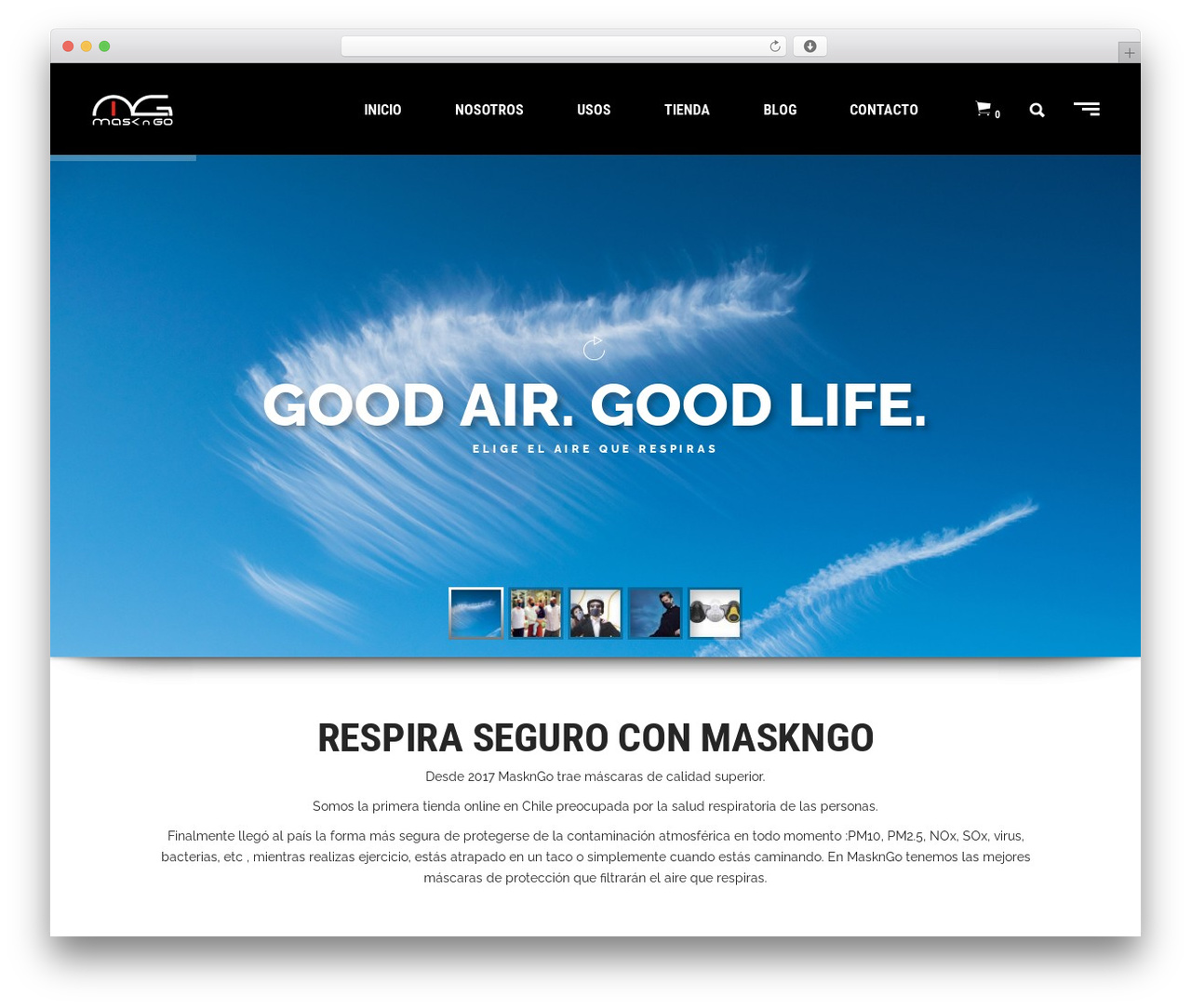 TrackStore WordPress theme - maskngo.com