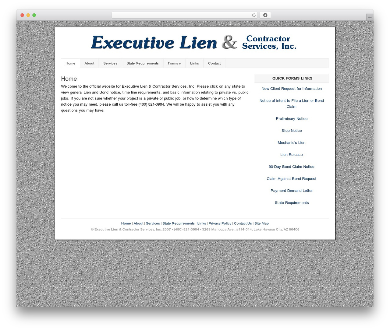 WordPress theme Catalyst - executivelien.com