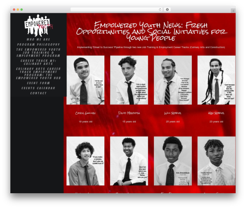 WordPress theme Archi - empoweredyouthusa.org