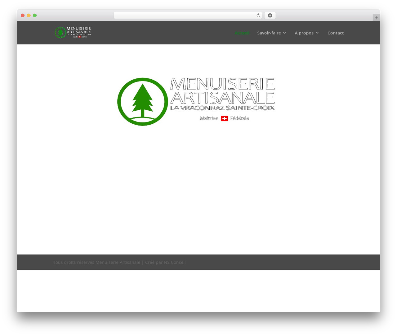 WordPress theme Divi - menuiserie-artisanale.ch