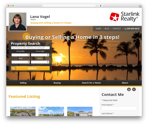 WordPress theme IXACT Framework - homeinfortmyers.com