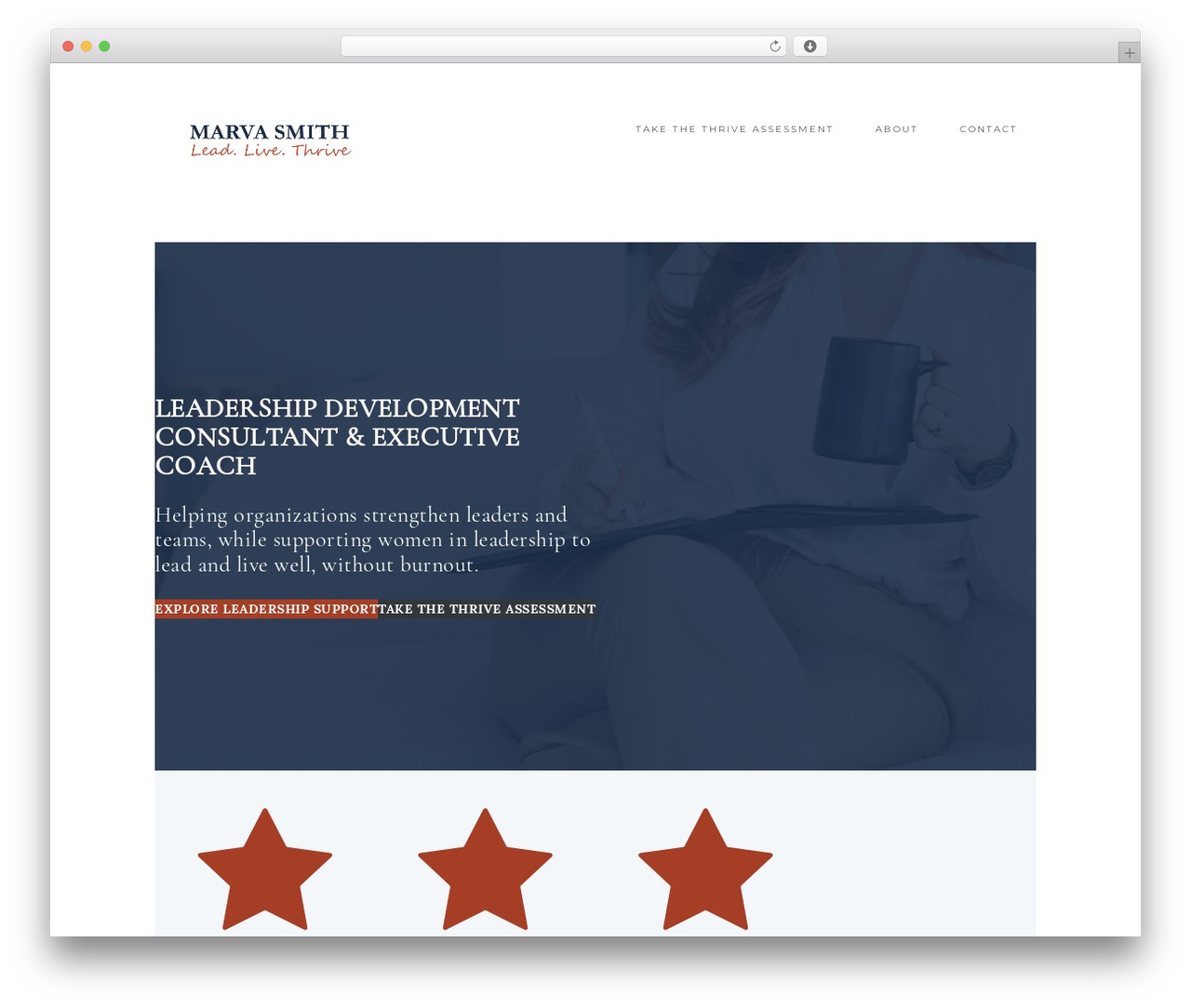 WordPress theme Genesis - marvasmith.com