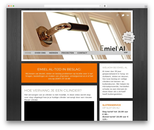al WordPress theme - emiel-al.nl