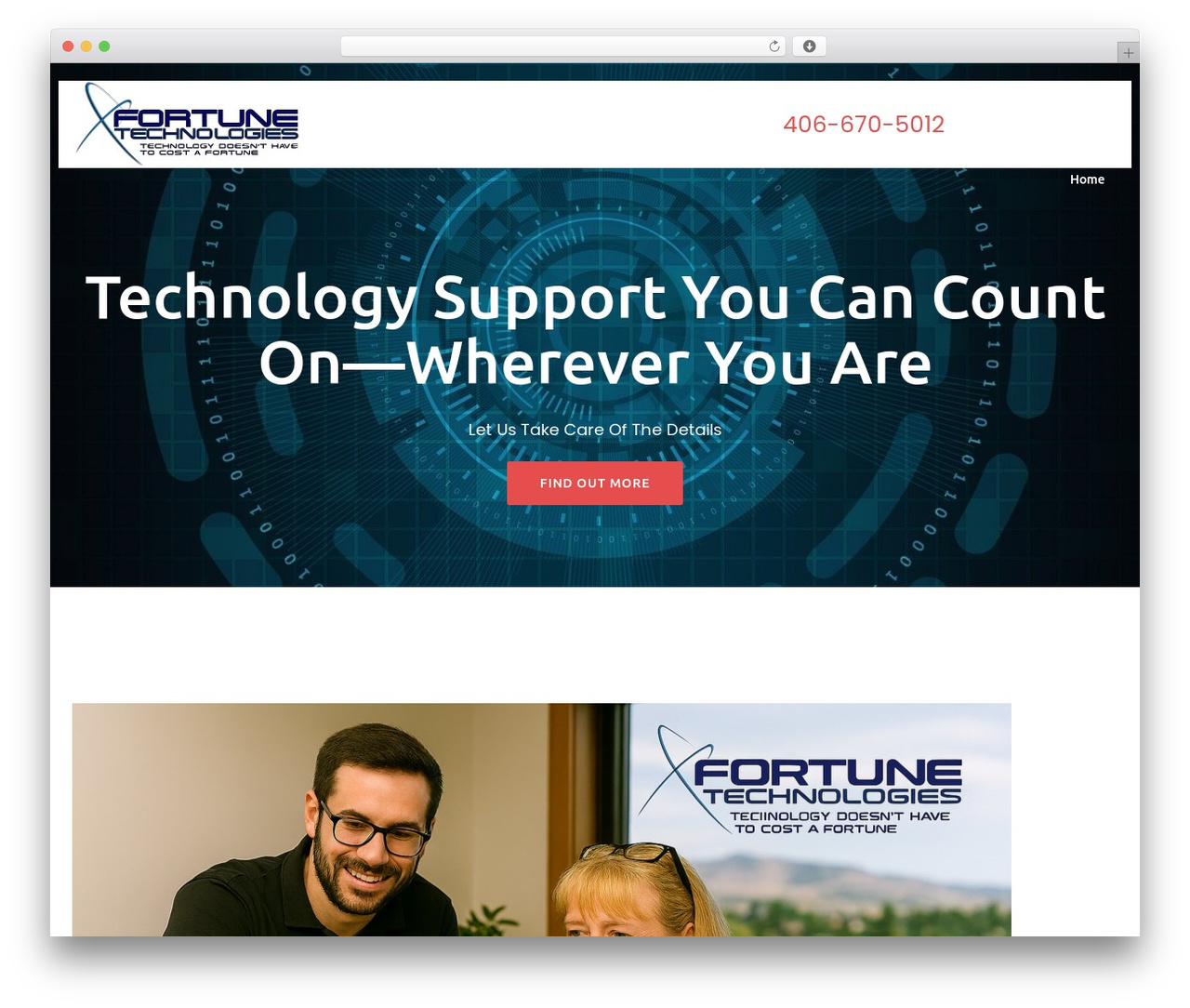 Bizworx WordPress theme - fortunetechnologies.com
