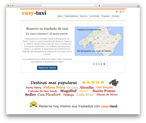 childorbit WP theme - easy-taxi.es