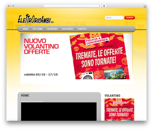 Computers WordPress theme - elettroricambi.com