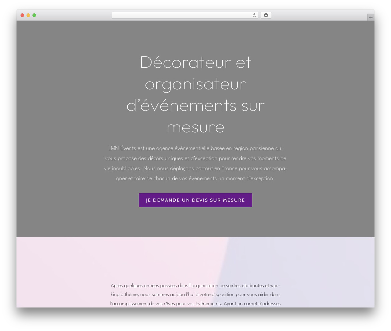 Constructor theme WordPress - lmnevents.com Constructor theme WordPress - lmnevents.com