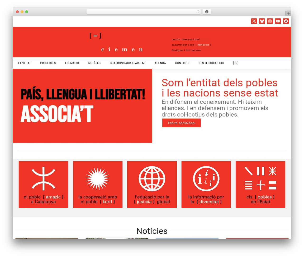 DAB WordPress website theme - ciemen.cat DAB WordPress website theme - ciemen.cat