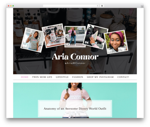 daisy WordPress theme - twinmommagic.com