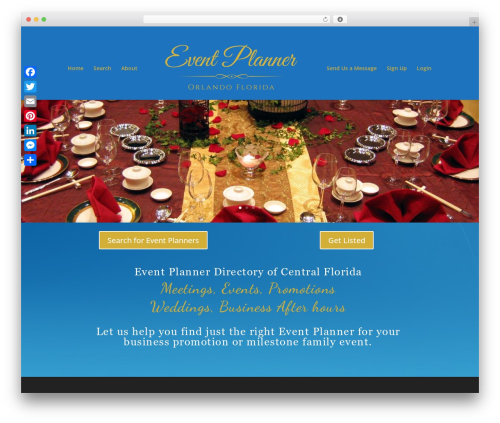 Divi ajax search WordPress plugin - eventplannerorlandoflorida.com
