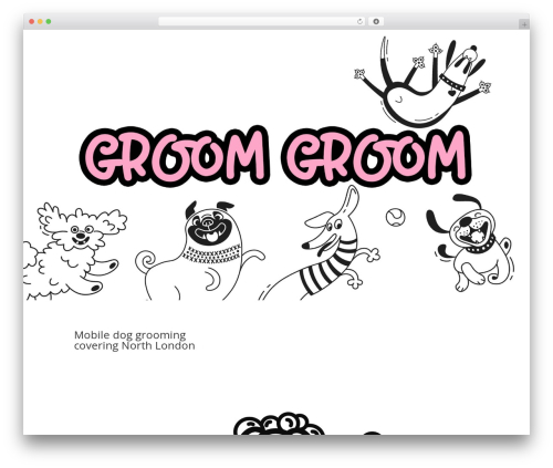 Divi theme WordPress - www.groom-groom.co.uk