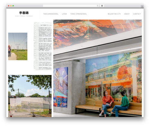 Fluxus theme WordPress - esmondlee.com