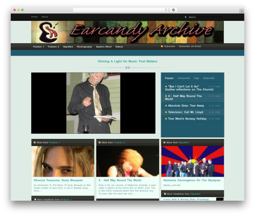 Podpress WordPress plugin - earcandyarchive.com