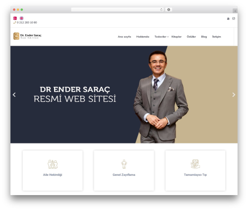juristic WordPress theme - endersarac.com.tr