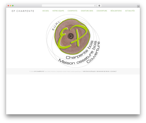 Lychee WP theme - epcharpente.com