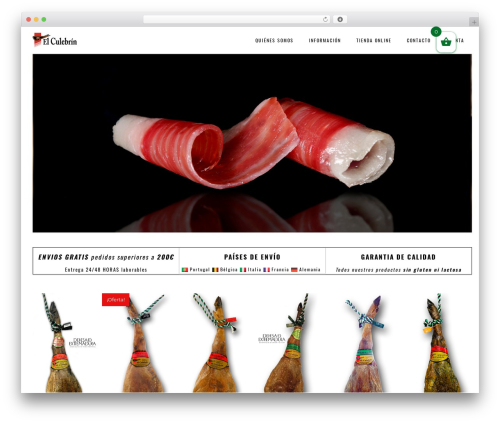 Reverse premium WordPress theme - elculebrin.com