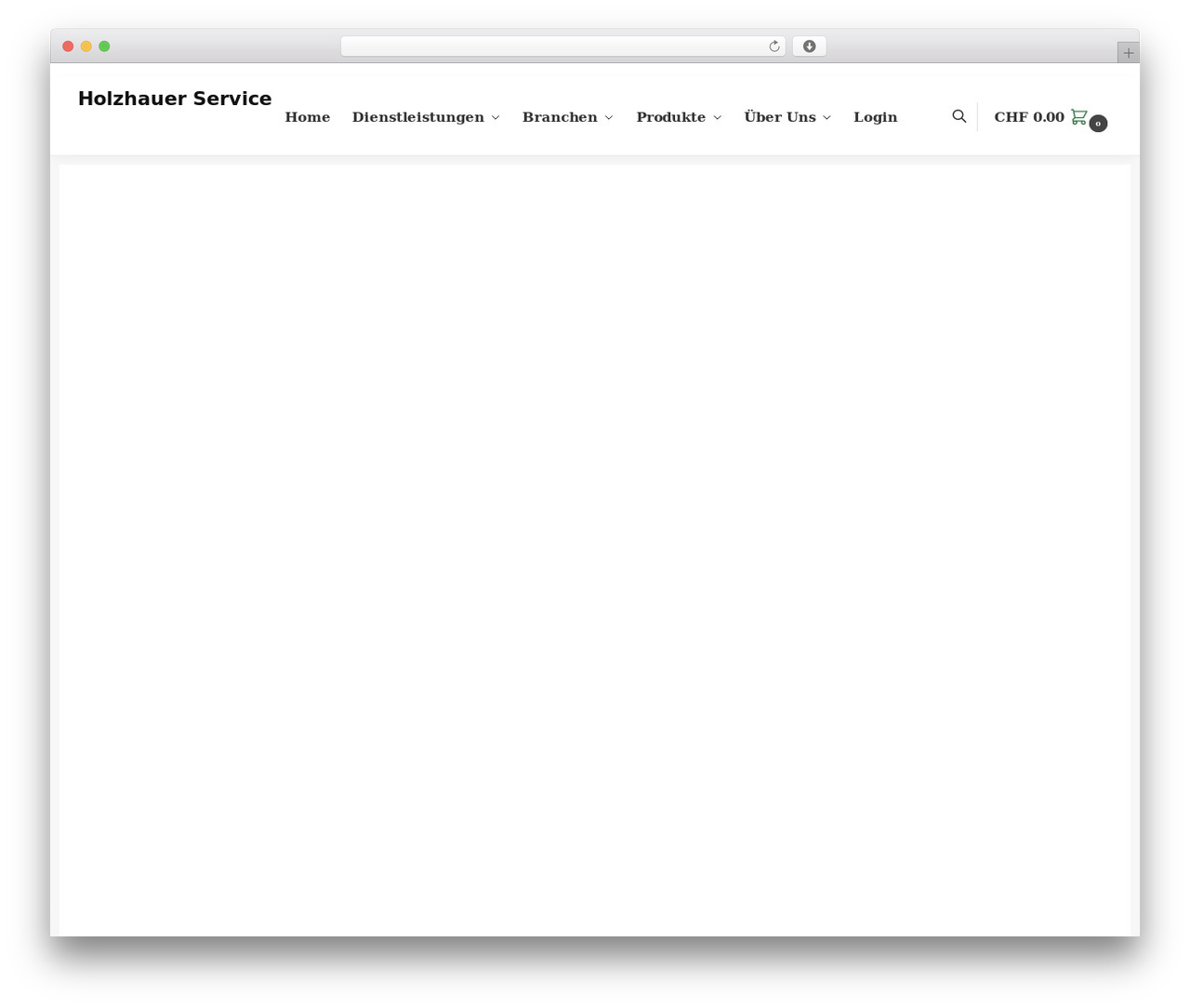 Shoptimizer WordPress store theme - holzhauer-service.ch