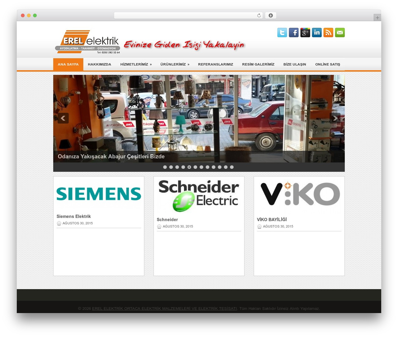 Slated WP theme - erelelektrik.net Slated WP theme - erelelektrik.net