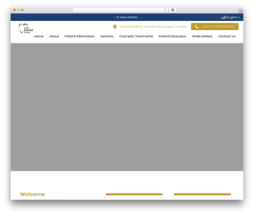 Theme WordPress DoctorGenius Framework - lakesdentalgroup.com