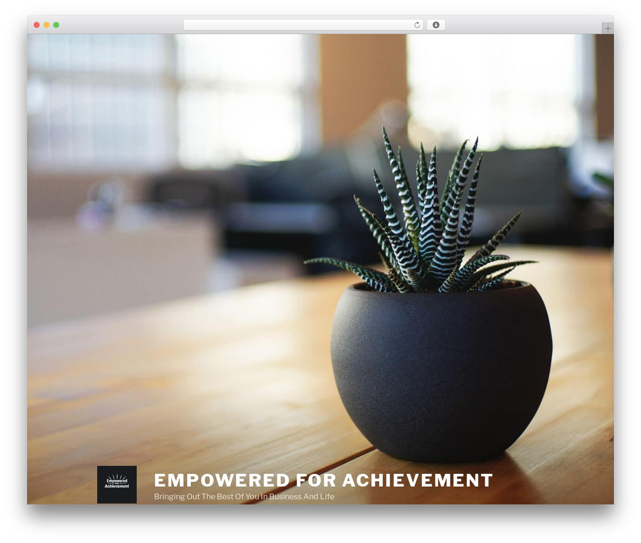 Twenty Seventeen free WordPress theme - empoweredforachievement.com
