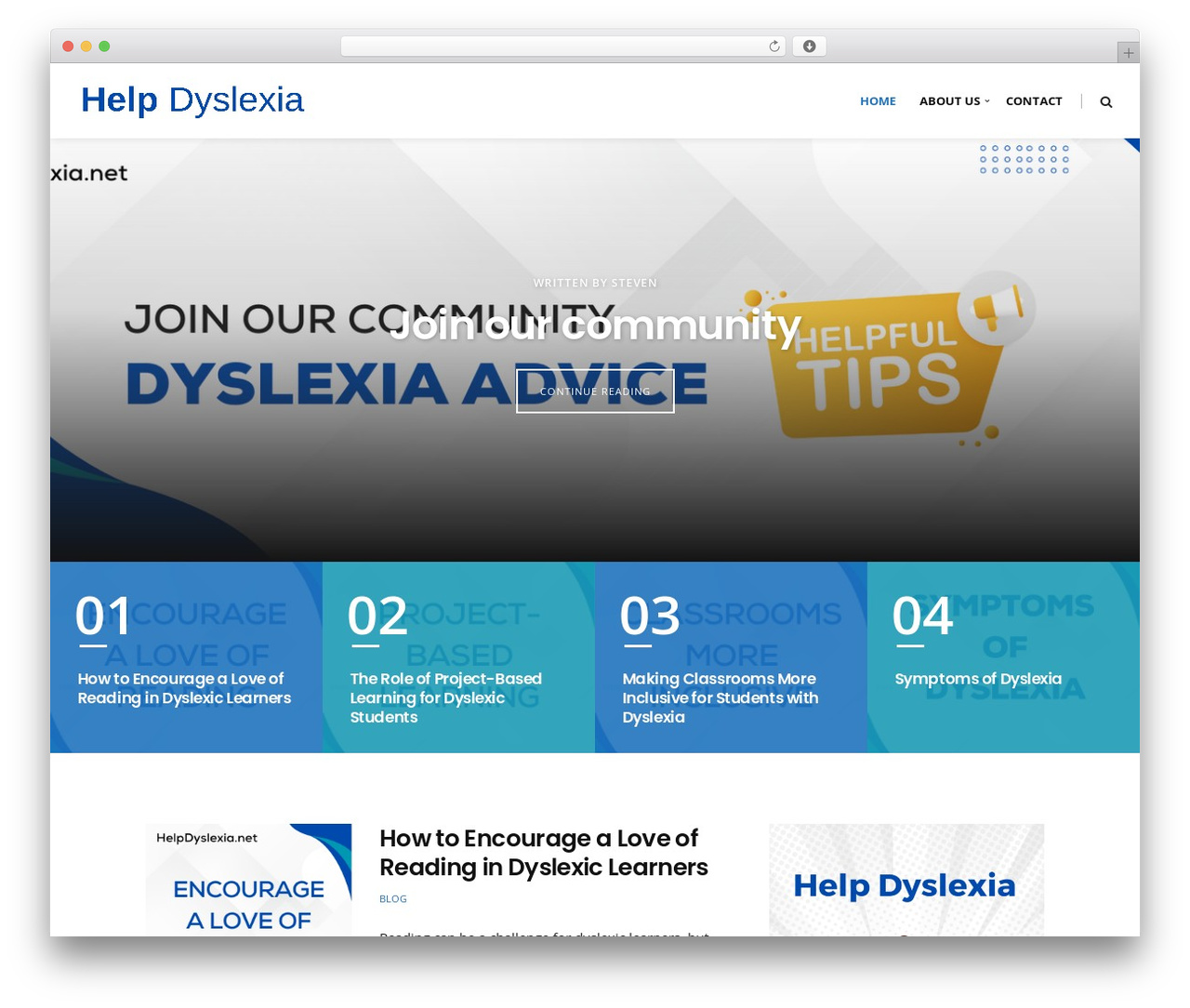 Ultimate Conversion WordPress theme - helpdyslexia.net Ultimate Conversion WordPress theme - helpdyslexia.net