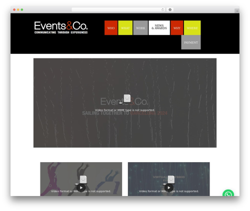 WordPress theme Berg - eventsandco.net