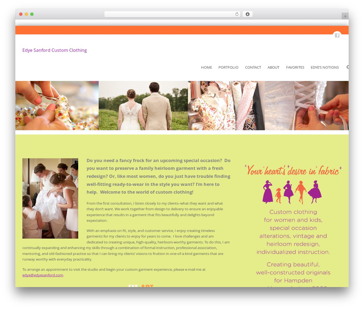 WordPress theme Circumference Lite - edyesanford.com