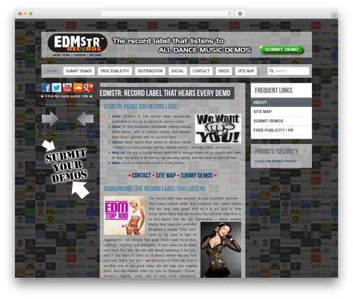 WordPress theme Downtown - edmstr.com