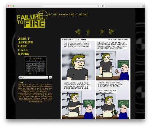 WordPress theme Easel - ftf-comics.com