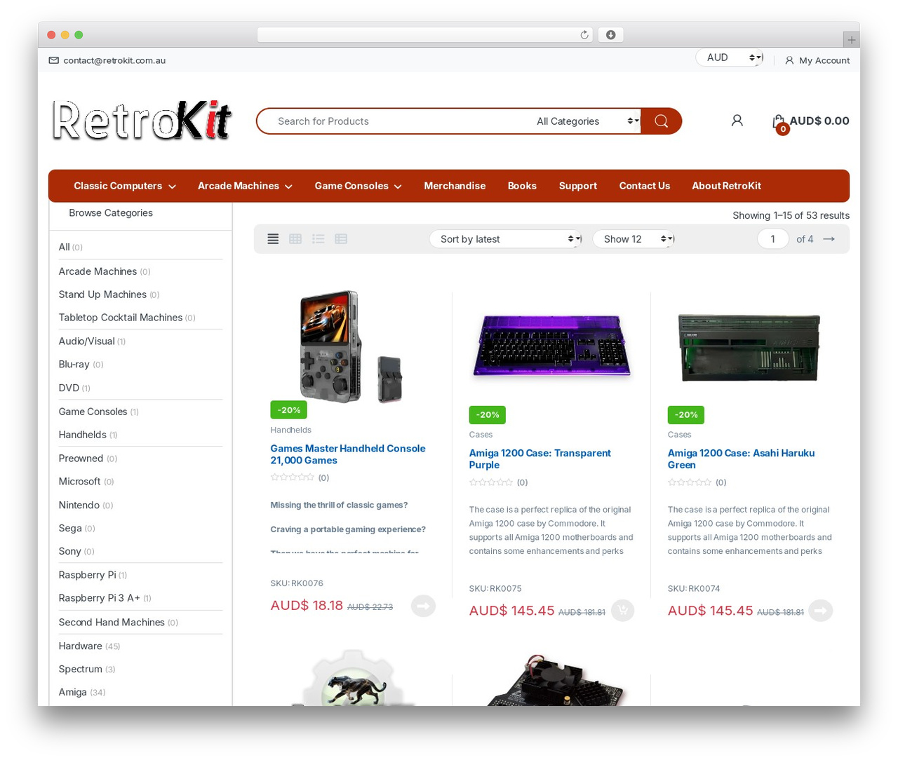 WordPress theme Electro - www.retrokit.com.au