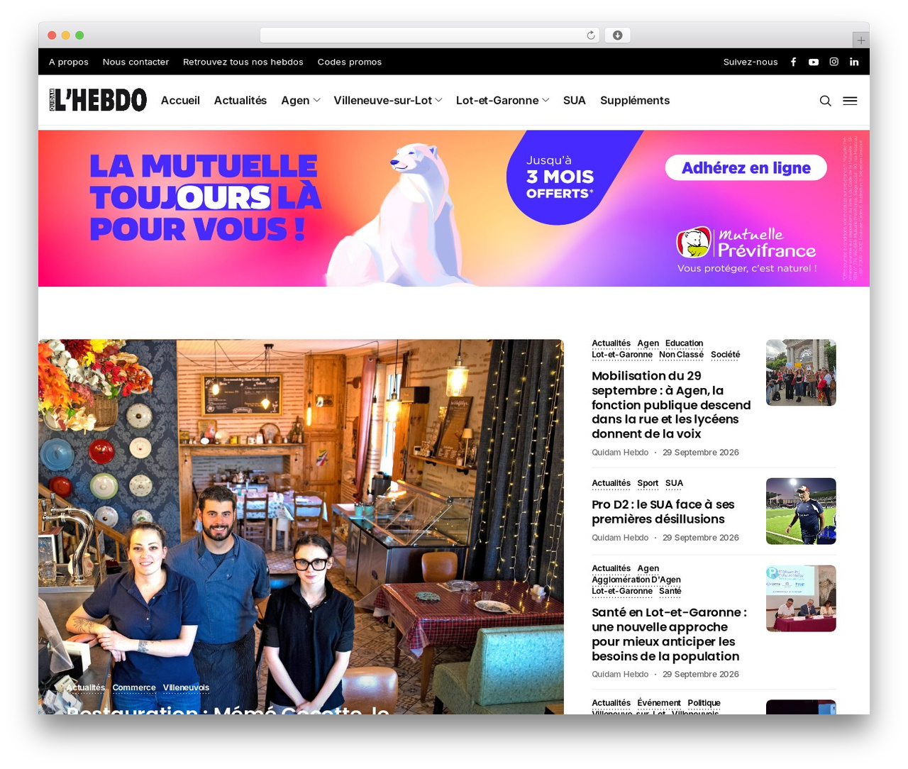 WordPress theme ShareBlock - quidam-hebdo.com WordPress theme ShareBlock - quidam-hebdo.com