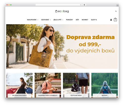 Toret srovnavace zbozi WordPress plugin - ecobag.cz