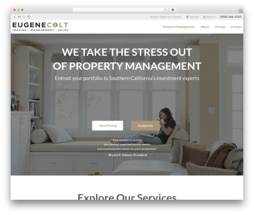 Beaver Builder Theme top WordPress theme - eugenecolt.com