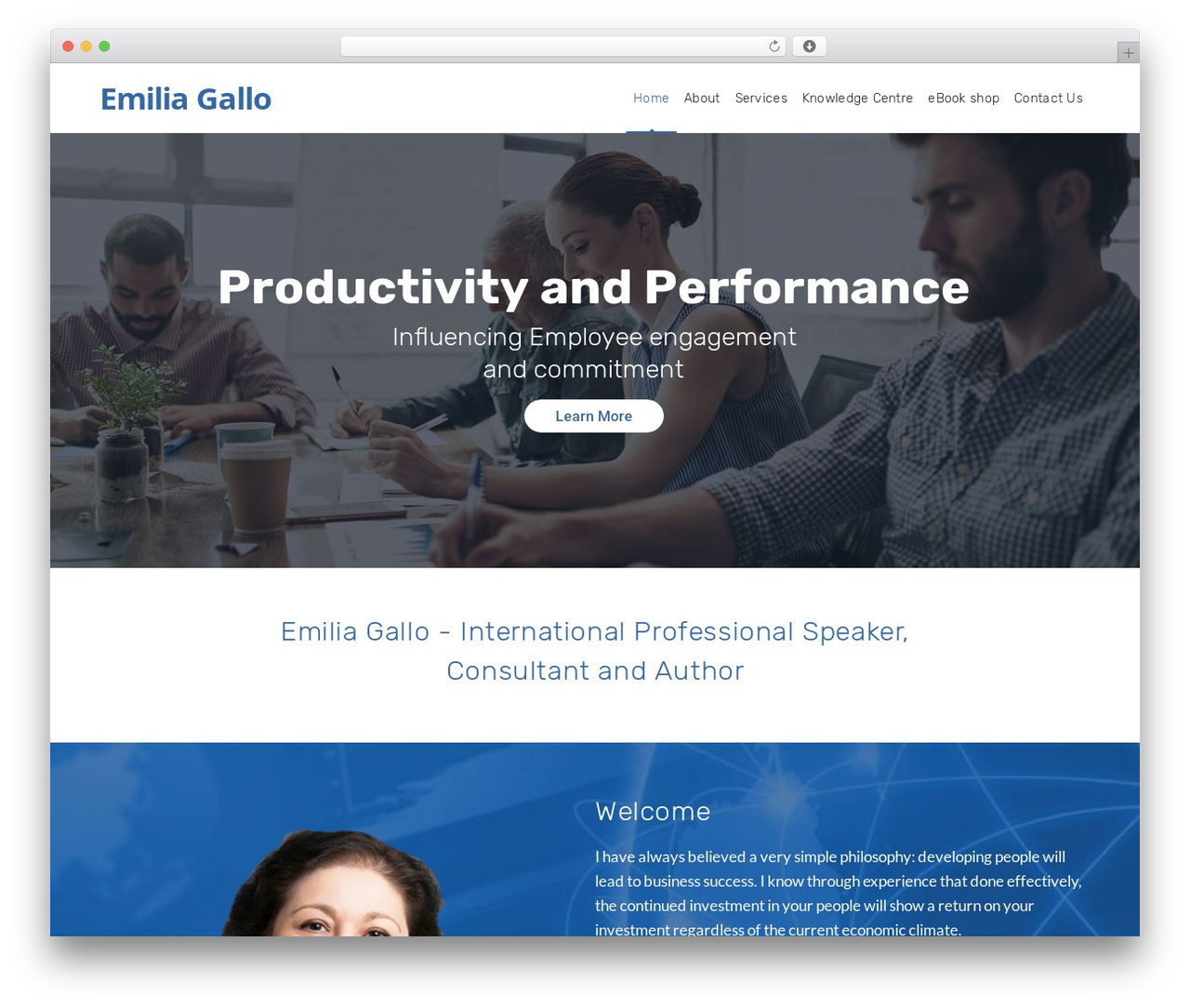 Begin WP theme - emiliagallo.com Begin WP theme - emiliagallo.com