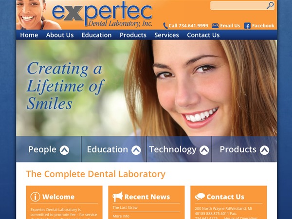 Best WordPress theme Expertec by Smart Link Solutions
