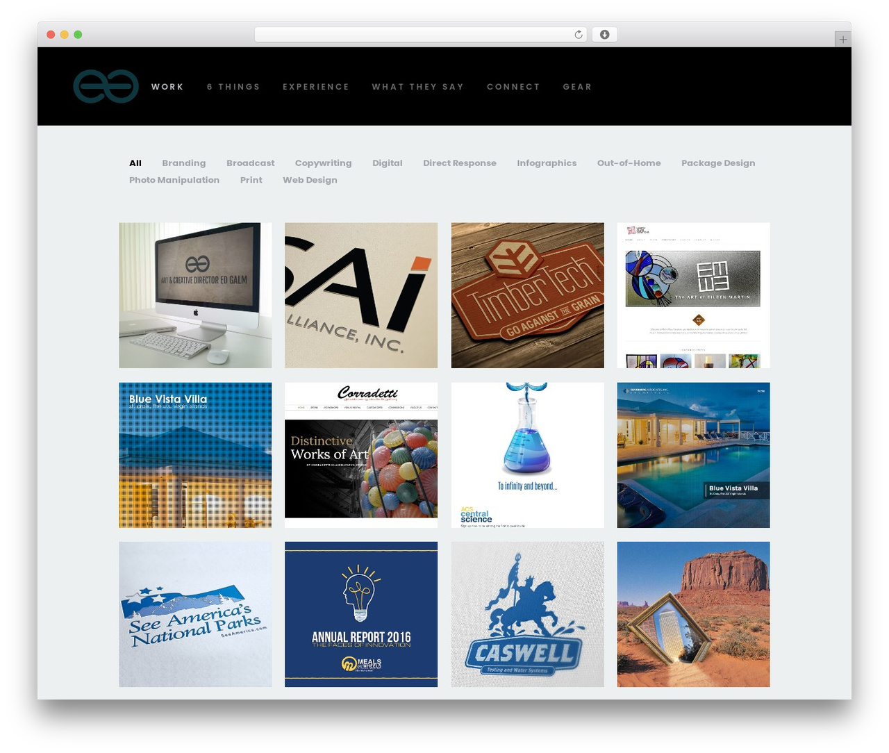 Bridge WordPress theme - edgalm.com