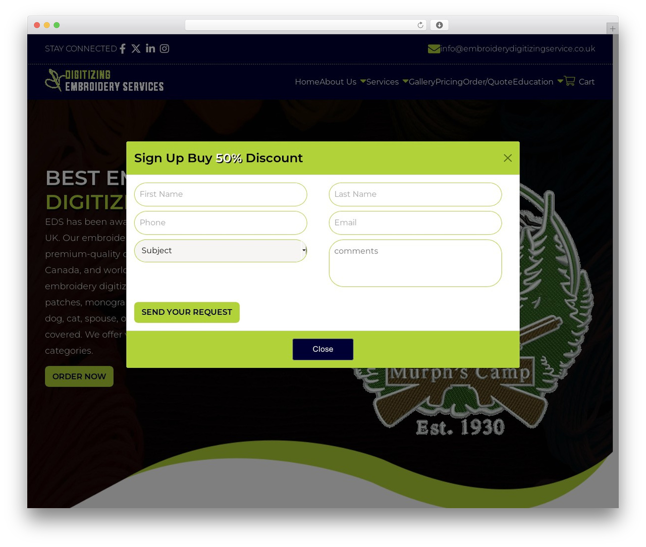 Custom Theme 2 WordPress theme - embroiderydigitizingservice.co.uk