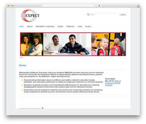 Delicate WordPress website theme - expectall.org Delicate WordPress website theme - expectall.org