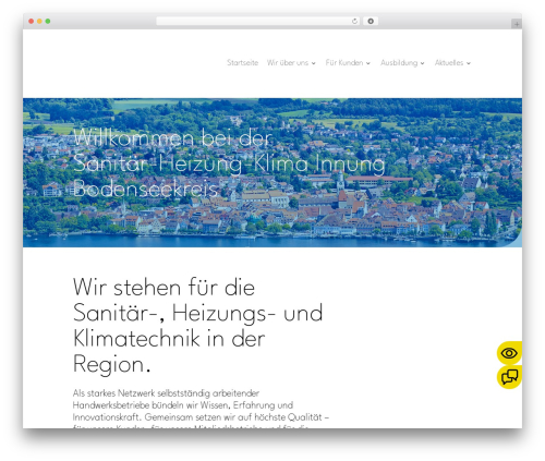 Dondivi builder WordPress plugin - shk-bodenseekreis.de