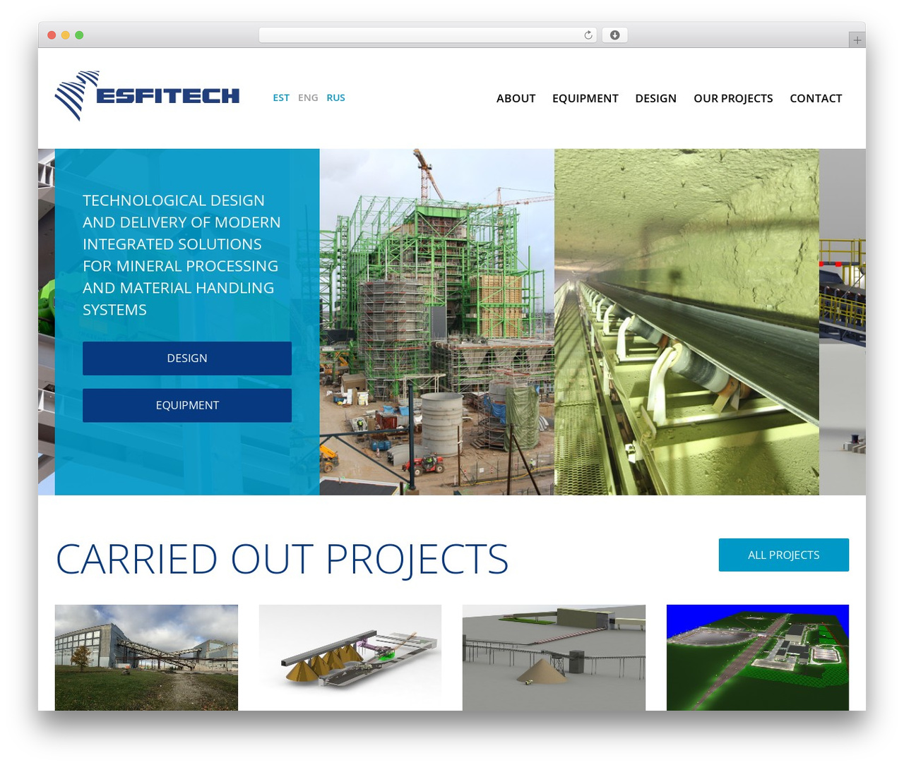 Esfitech WordPress theme - esfitech.com/en