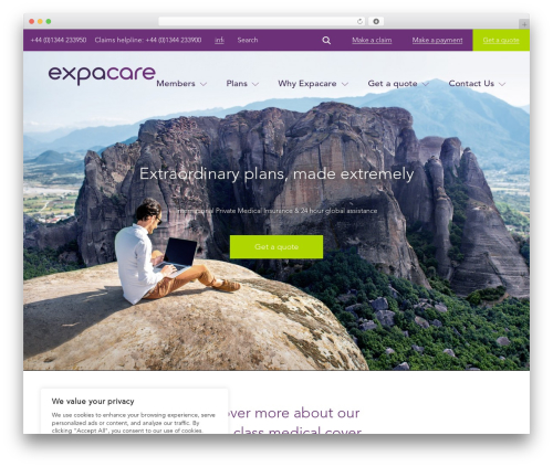 expacare theme WordPress - expacare.com