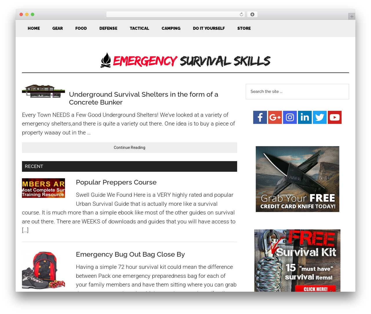 Genesis best WordPress theme - emergency-survival-skills.com Genesis best WordPress theme - emergency-survival-skills.com