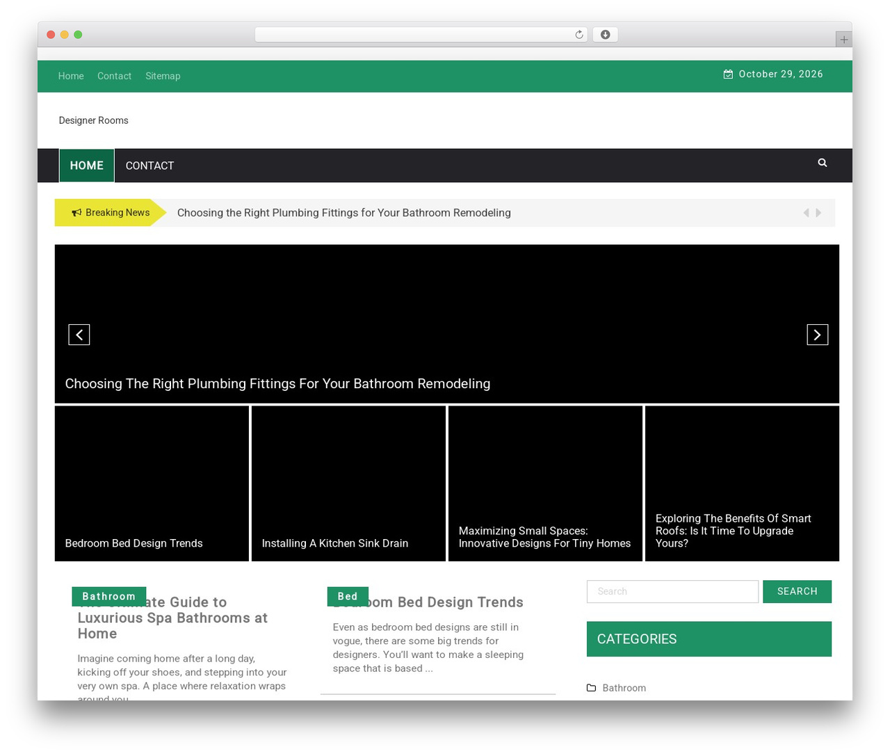 Greenturtle Mag theme WordPress - designersrooms.com