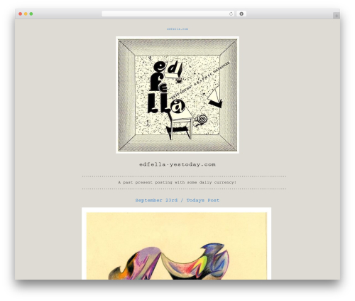 Modularity Lite WordPress theme - edfella-yestoday.com