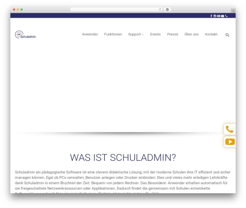 Themesama shortcodes WordPress plugin - schuladmin.de