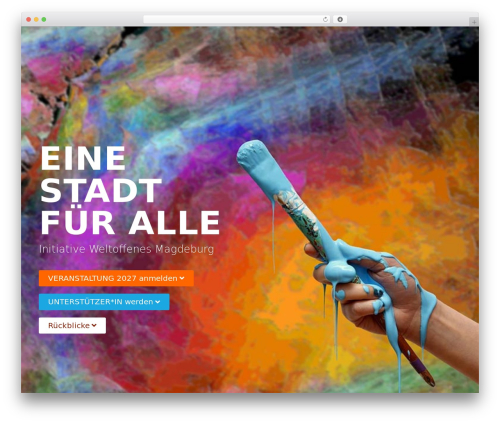 Slightly WordPress theme - einestadtfueralle.info