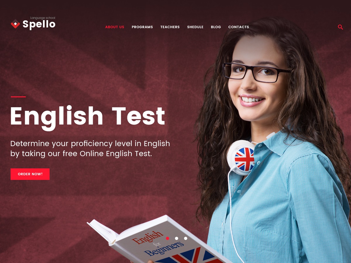 Spello WordPress theme
