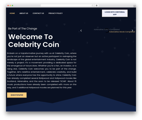 Theme WordPress cryptlight - celebritycoin.net Theme WordPress cryptlight - celebritycoin.net