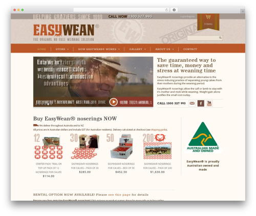 Theme WordPress Maya Shop - easywean.com.au